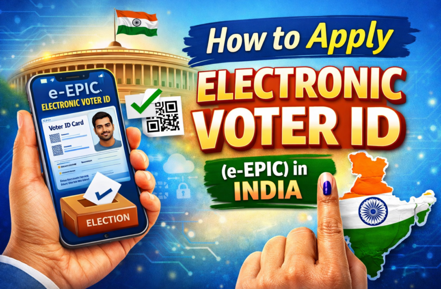 How to Apply for Electronic Voter ID